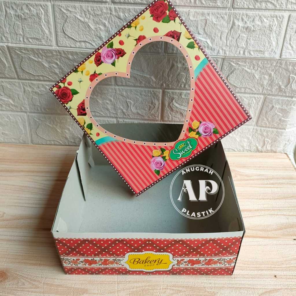 

Dus Tart Motif CAKE SWEET / Dus Kue / Dus Hantaran / Dus Tart Tutup Hati PER PCS