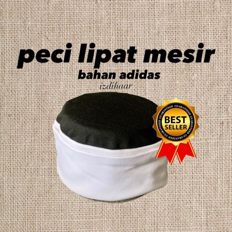 peci/kopiah/peci lipat mesir/peci lipat mesir dewasa/peci lipat mesir pria dewasa/peci lipat mesir l