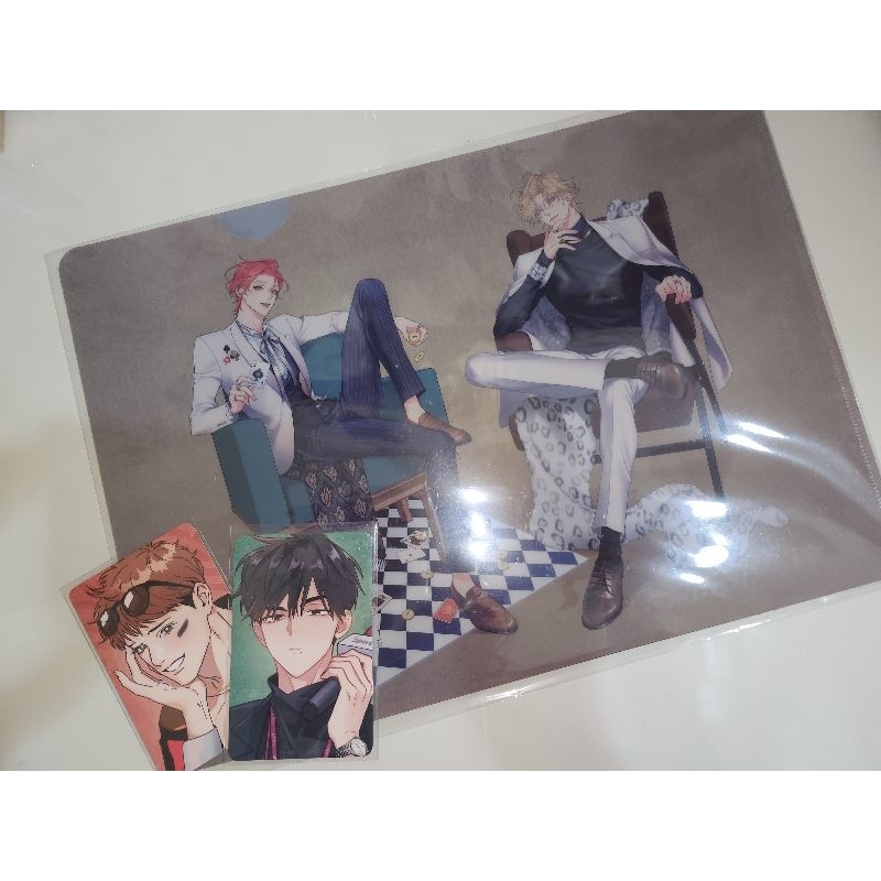 (Clearance) Honey trouble clear file + 2 pc (Official) take all only