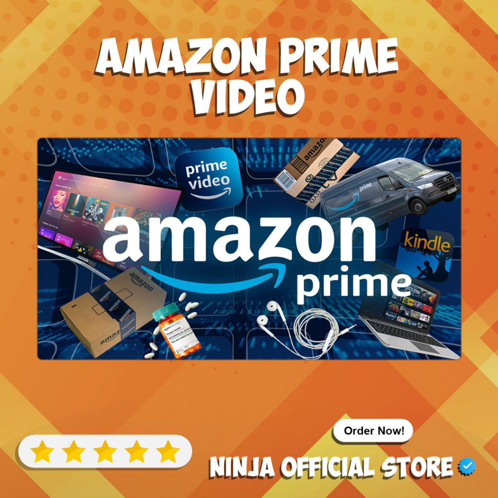 Akun Amazon Prime Video Premium iOS Android iPhone Bergaransi All Devices Desktop PC
