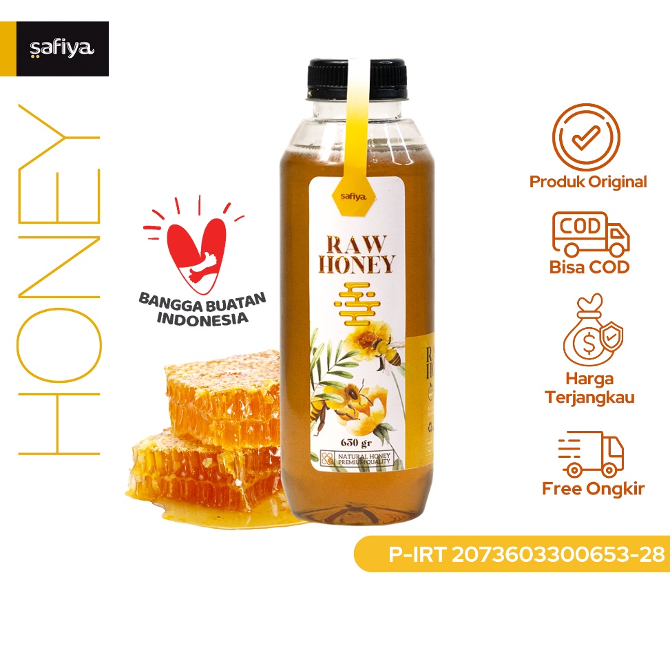 

KODE PRODUK VGOC468 Madu Murni 65 gr Raw Honey Madu Asli Authentic Safiya Food