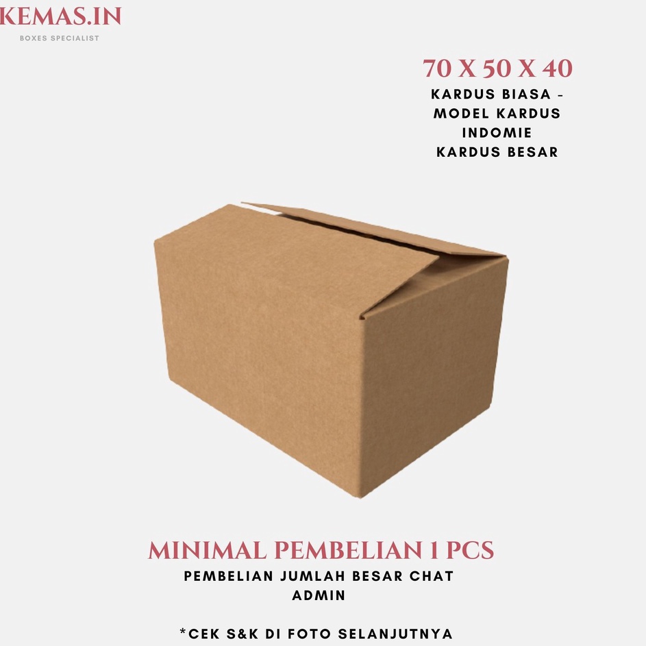

Hemat Diskon Kardus Besar Packing 7x5x4 Box Kardus Polos Baru Besar Kuat Packaging Pindahan Termurah