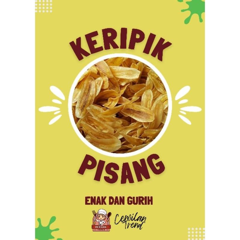 

keripik pisang ori enak dan gurih