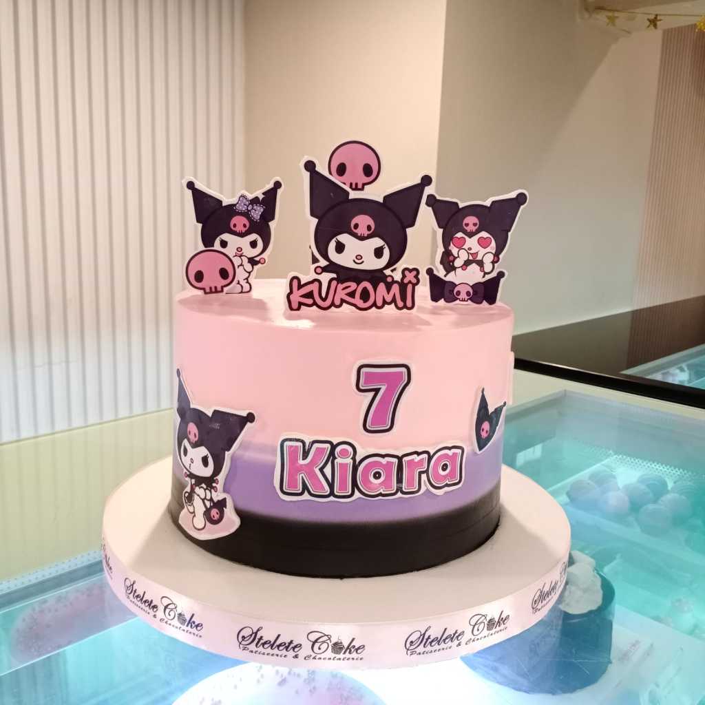 

Birthday Cake Kuromi / Custom Cake Sanrio / Kue Ulang Tahun Murah / Kue Ultah Jakarta