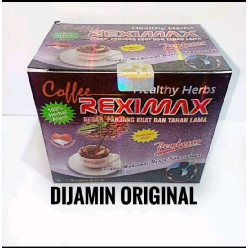 

Kopi Reximax | Kopi Kesehatan | Isi 10 Sachet | Kopi Reximax Original