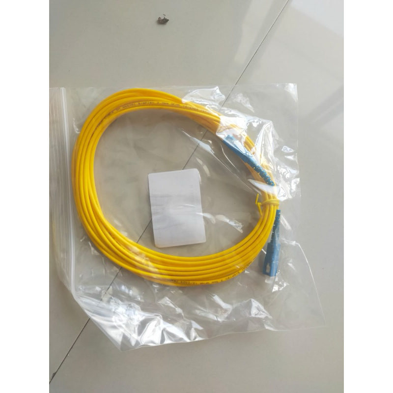 KABEL PATCH CORD FIBER OPTIK SC UPC 5M (kuning)