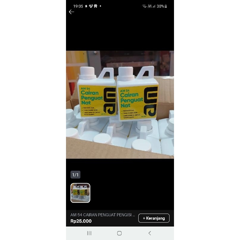 Am 54 am54 cairan penguat pengisi nat keramik 330ml