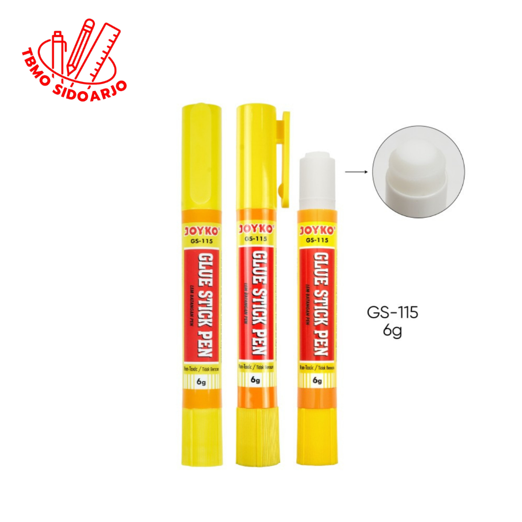 

TBMO Lem Batang Pen Glue Stick Pen Joyko GS-115 6gr