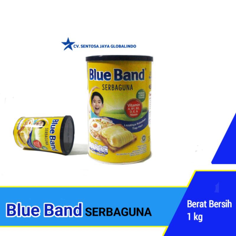 

Blueband Margarin Kemasan Kaleng 1kg Dan Tube 250gr