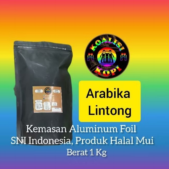 

Kopi Arabika Lintong Semi Wash 250gram/500Gram/1Kg. Kopi Sangrai/Kopi biji/Kopi Giling/Biji Kopi/V60/basic blend ekspresso/Kopi Susu.