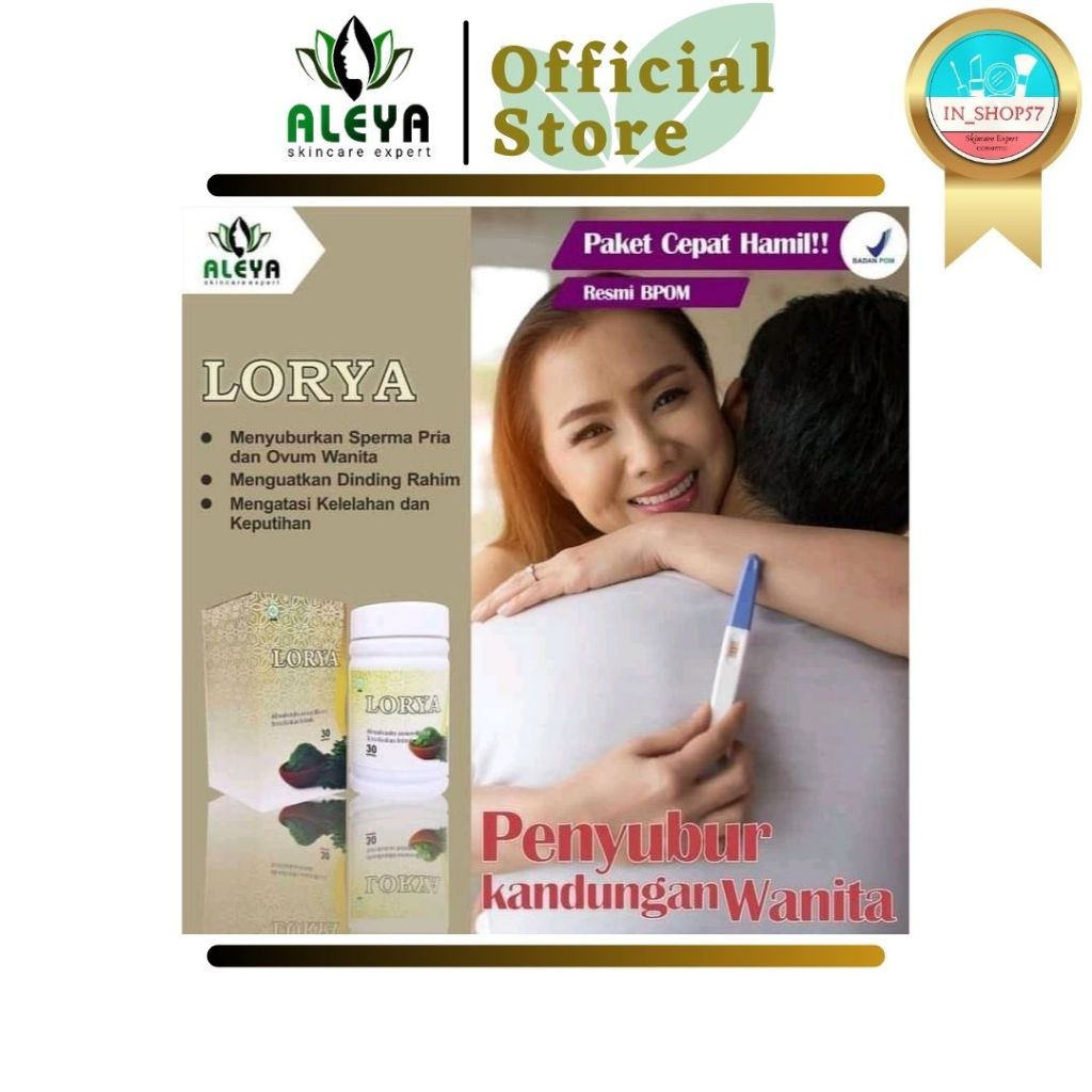 Suplement Obat Pengental Sperma / Penambah Asi / Memperbanyak Produksi Asi Promil Lorya Moringga Sta