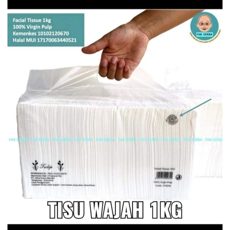 TISU WAJAH 1 KG