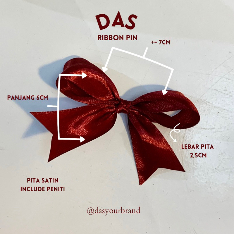 

DAS RIBBON PITA SOUVENIR