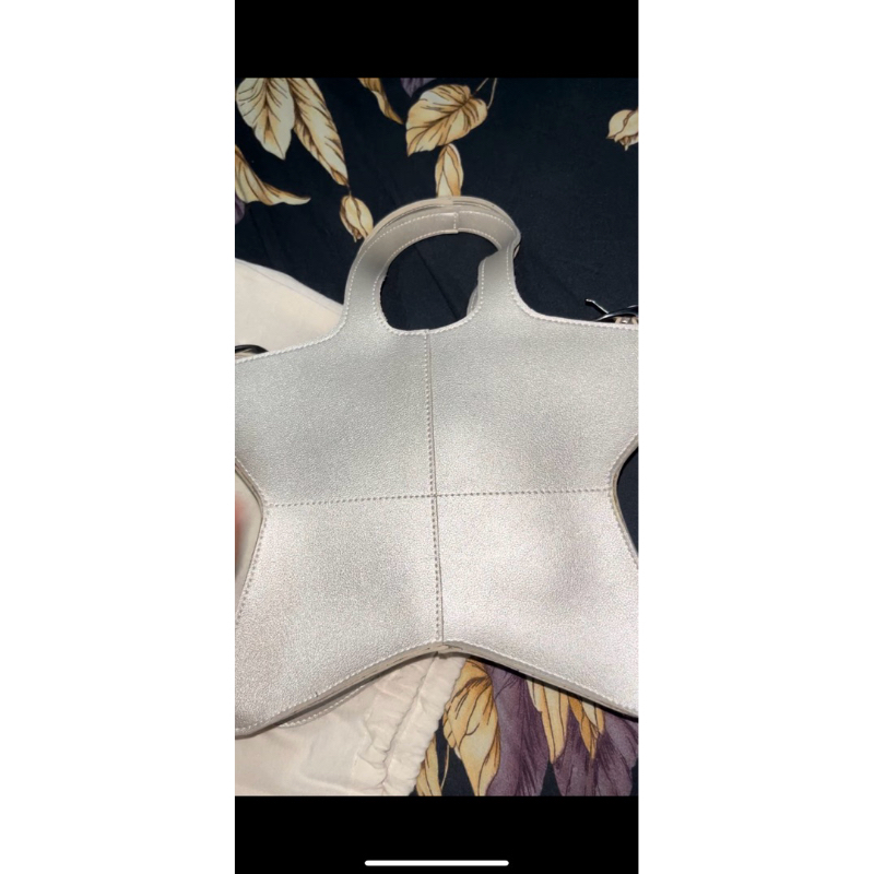 TELLAVISION STAR BAG SILVER