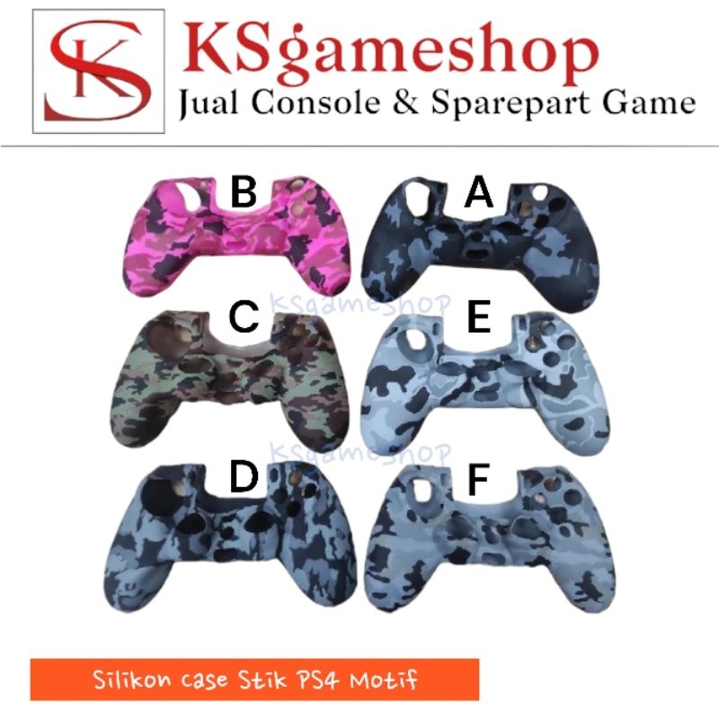 Silikon Stik PS4 Motif / Silicon Case PS4
