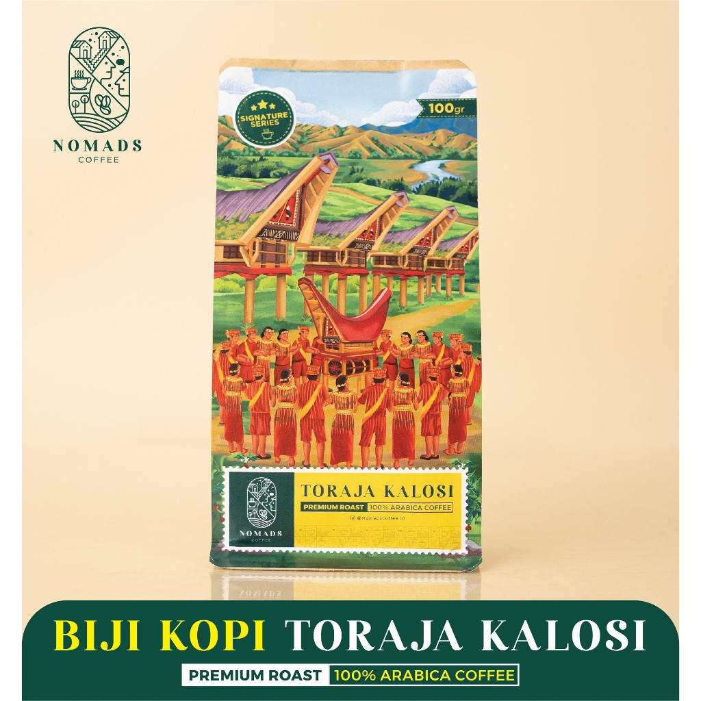 

Toraja Kalosi Fullwash Nomads Coffee