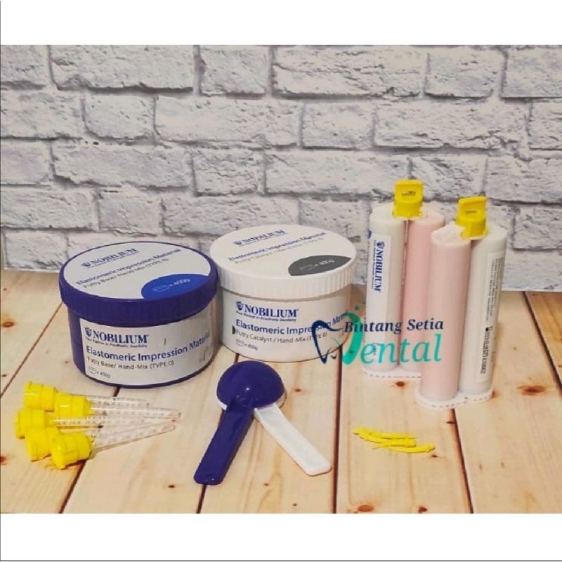 NOBILIUM ELASTOMERIC IMPRESSION PUTTY / LIGHT BODY / SET (2029.02)