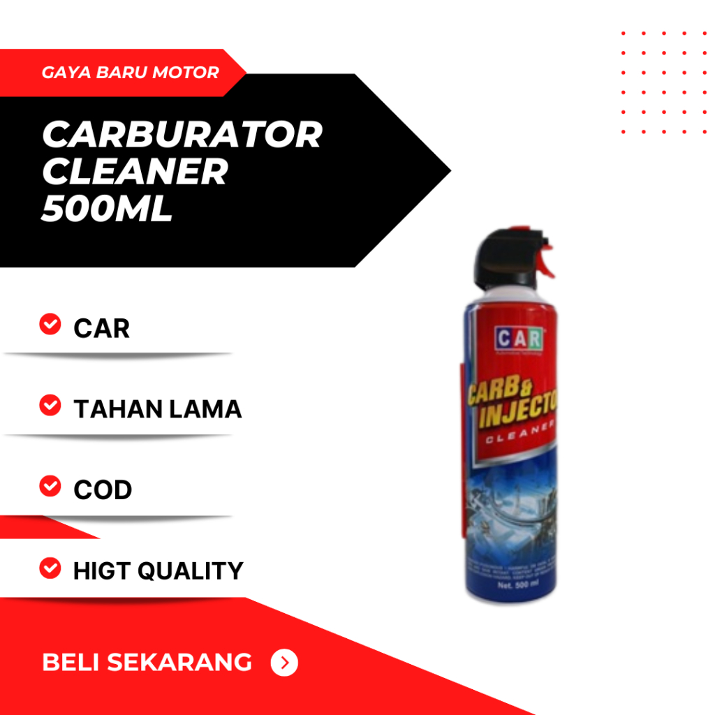 KARBURATOR CLEANER 500ML CARBURATOR CLEANER CARBURATOR CARBURATOR CLEANER PEMBERSIH KARBURATOR 500ML