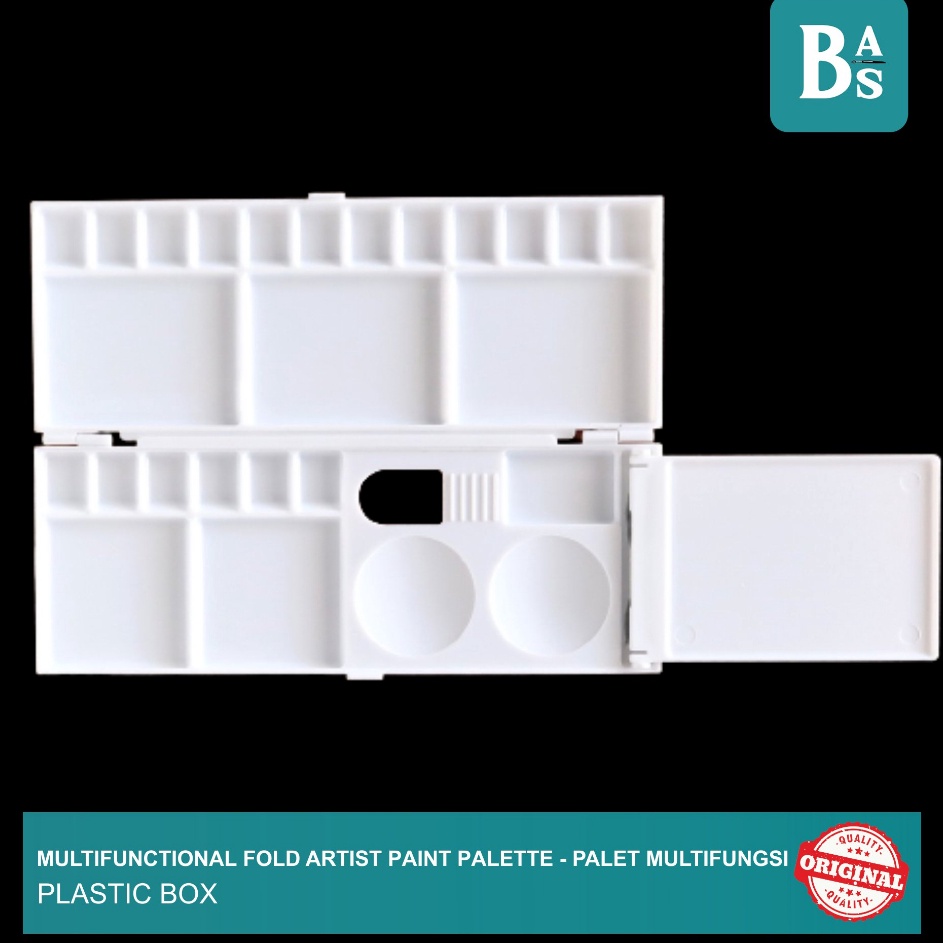 

Super Belanja Multifunctional Portable Fold Artist Paint Palette Palet Multifungsi Lipat 1 Original Peralatan Melukis Terlaris dari BAS Bali Art Supplies Jakarta