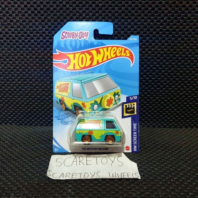 Hot Wheels the mystery machine mobil scooby doo