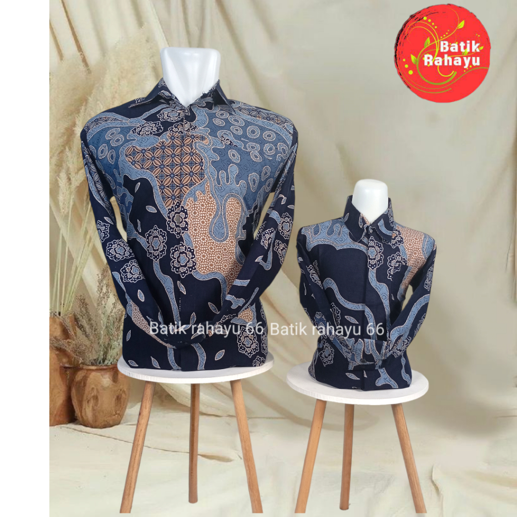 Couple kemeja batik ayah anak/ couple kemeja batik/couple batik ayah dan anak /couple kemeja batik l