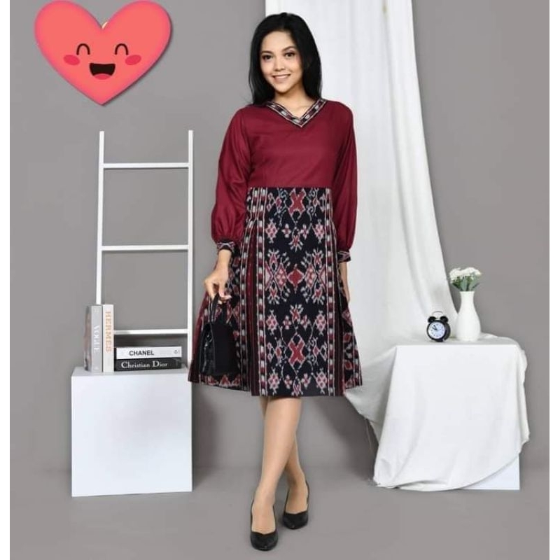 Baju tenun Rok Duyung