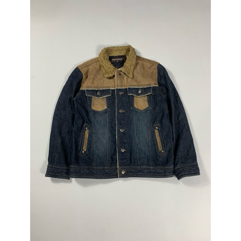 BANGBANG SHERPA DENIM JACKET