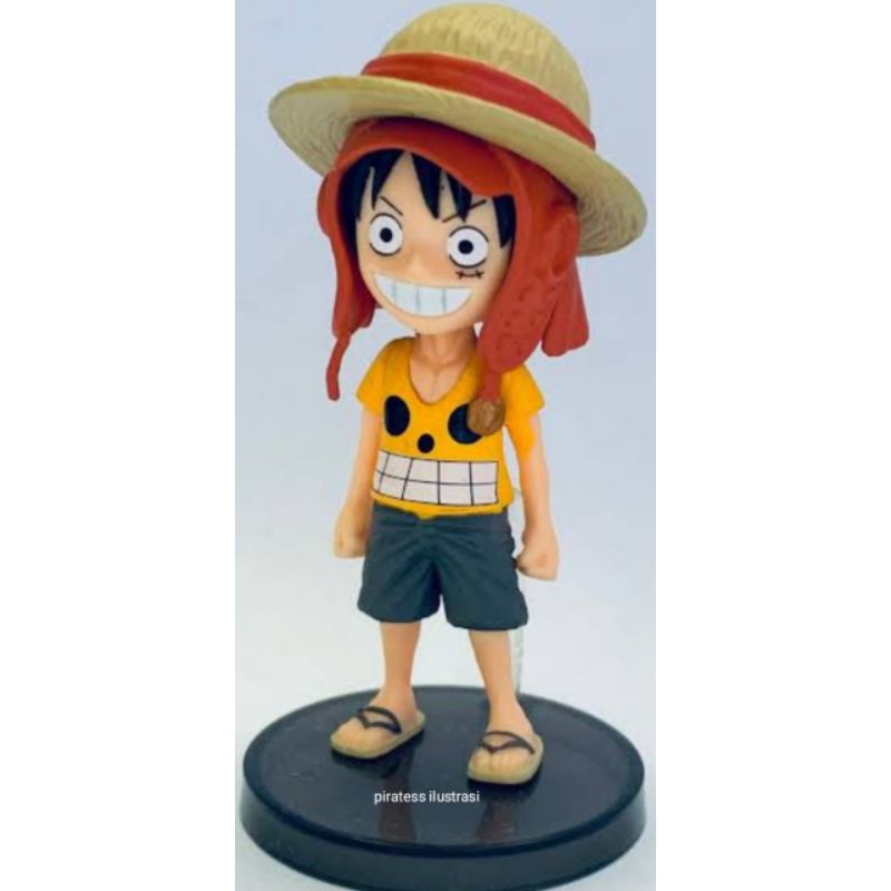 wcf luffy kid rare mib japver