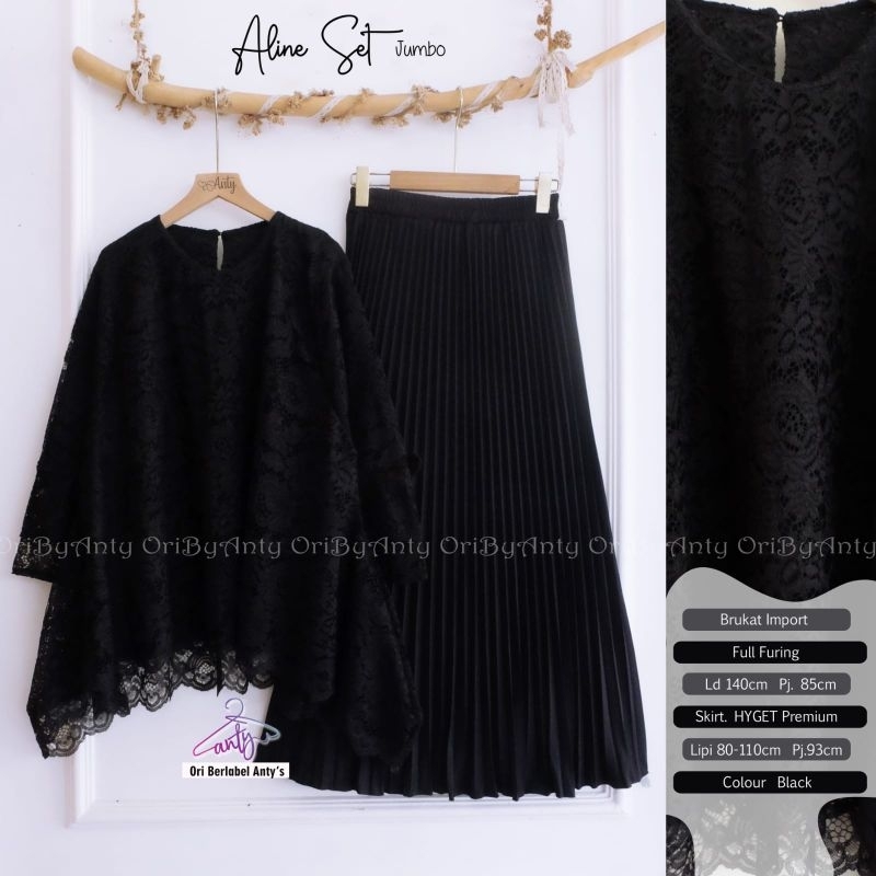 setelan rok wanita aline by anty