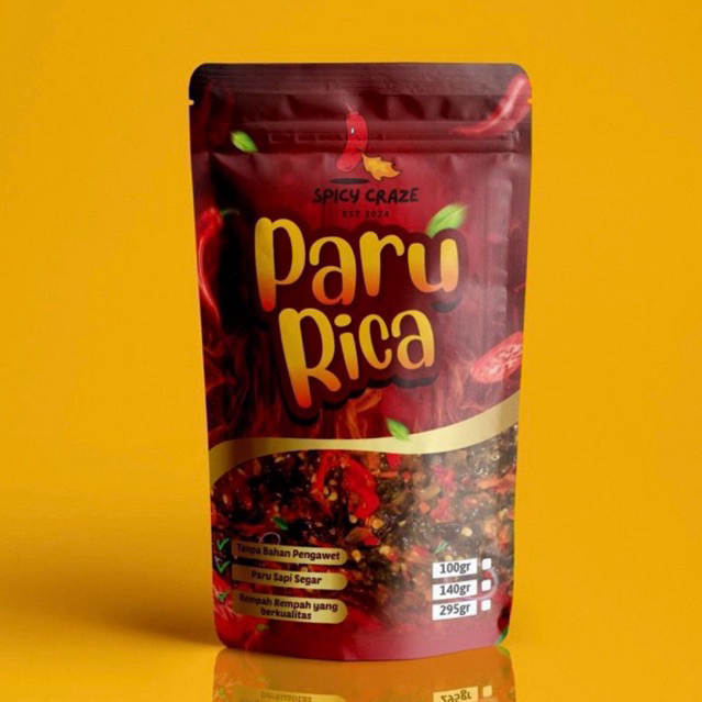 

Spicy Craze Paru Rica 140gr