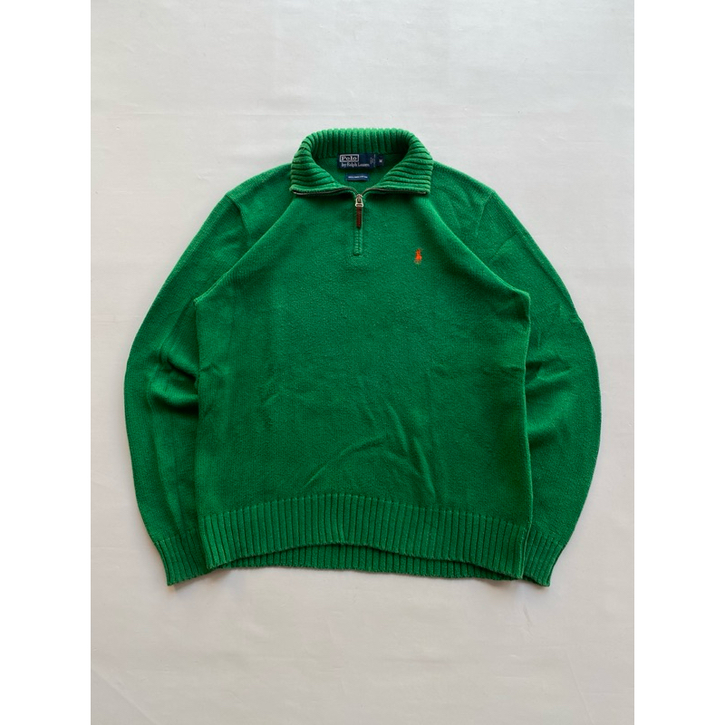 KNITWEAR HALFZIP POLO by RALP LAURENT