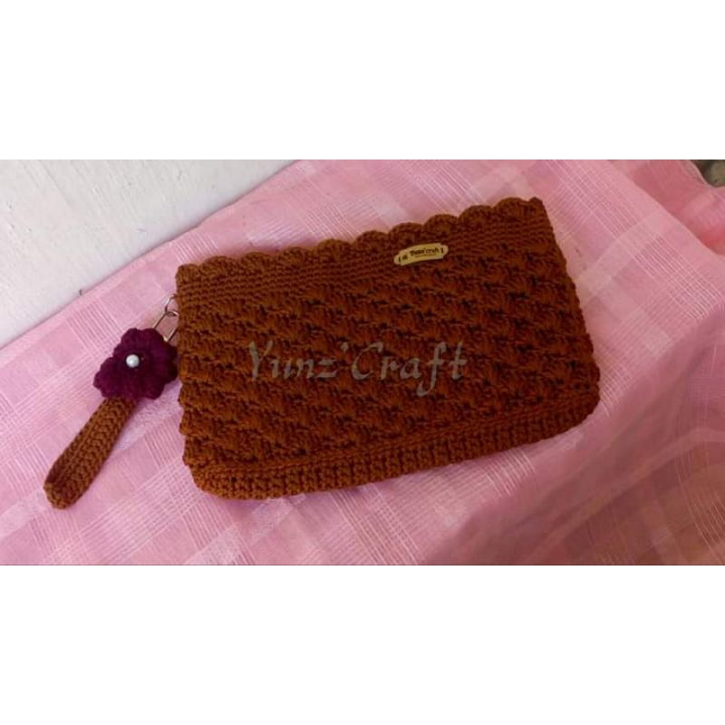 dompet koin, dompet rajut, dompet hp, dompet rajut