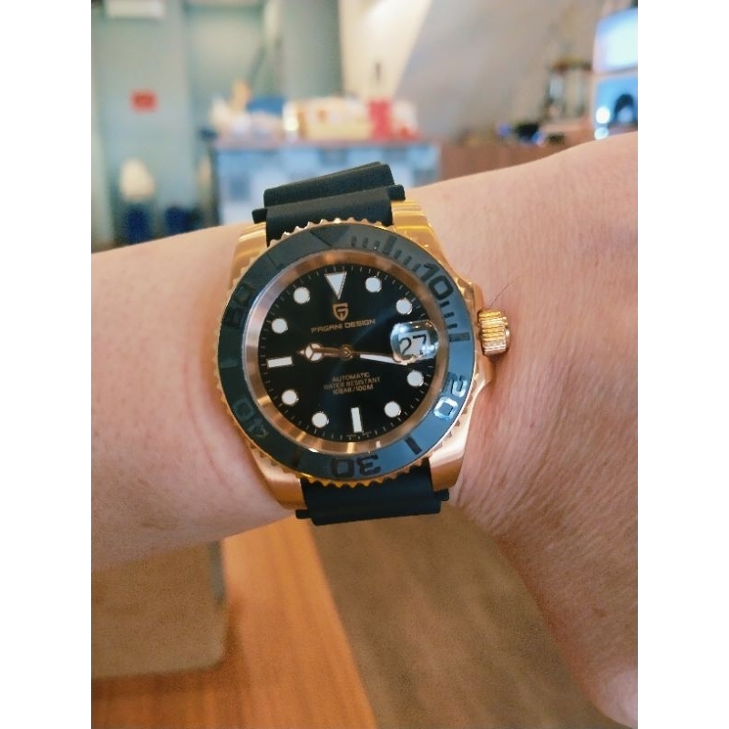 Pagani Design PD-1651 Yachmaster Rosegold Automatic Fullset Like New Original