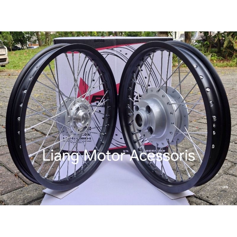 Sepaket Velg Tromol Model Original Set Jari2 - MegaPro Lama/Primus/Verza/TigerLama/GLPro/Max/Neotech