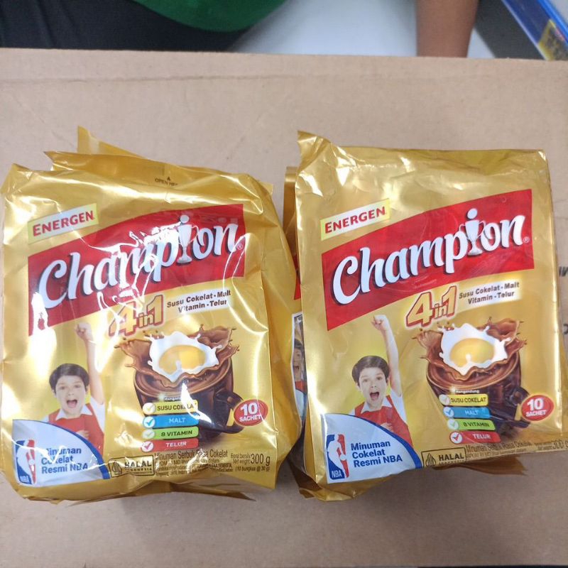 

Energen Champions coklat 10'sx30gr