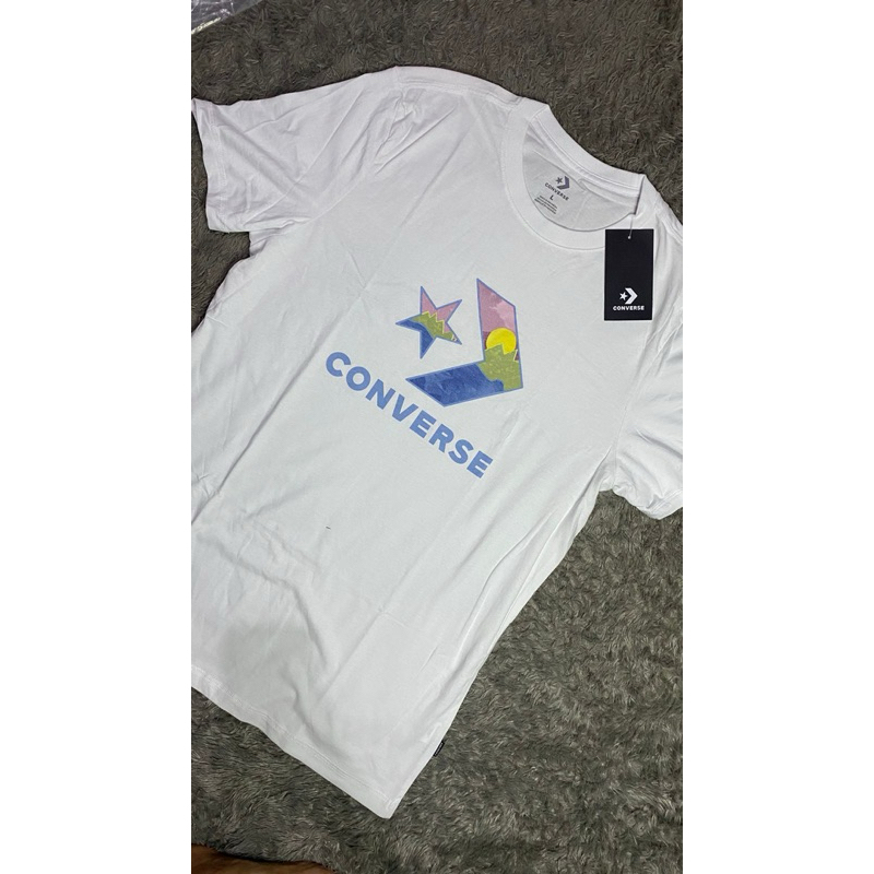 Kaos Converse Putih Original Sport station