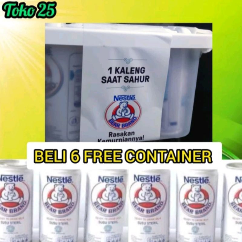 

Bear Brand Susu Beruang 6 Kaleng
