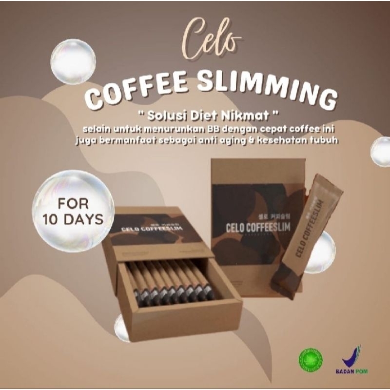 

[BPOM] CELO CoffeSlim - Coffe Ajaib Capucino