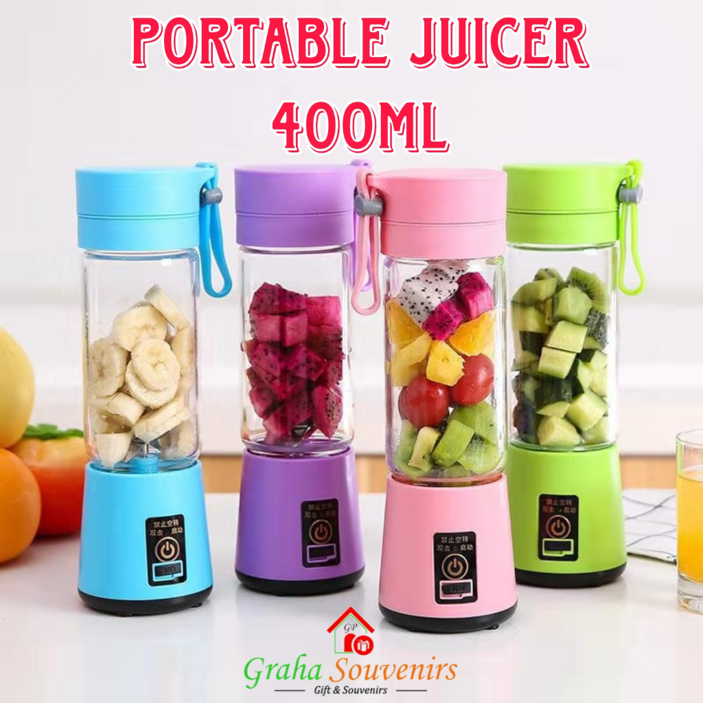 Blender Gelas Portable Juicer 400ml