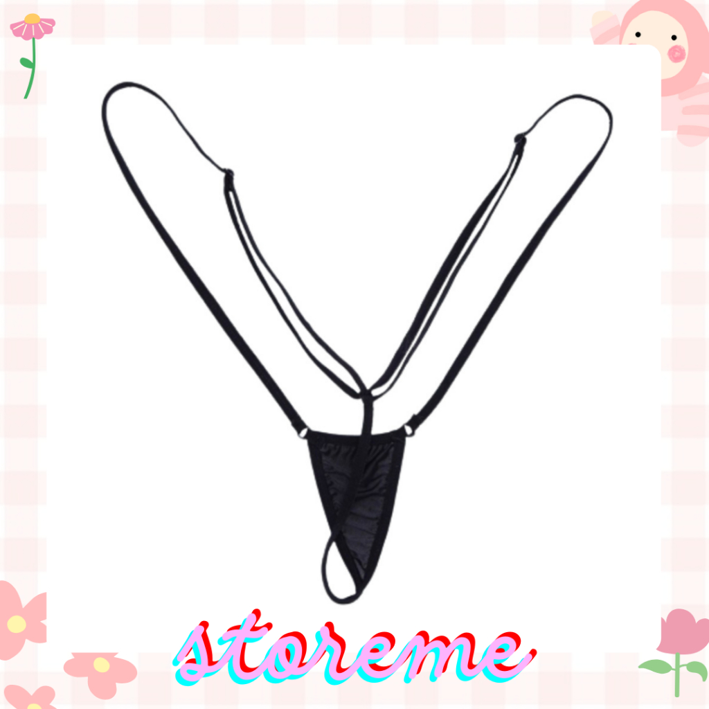 •Storeme.id•CD1103 Celana Dalam Laki laki Tali Bahu Lingerie G String Pria Men Sexy