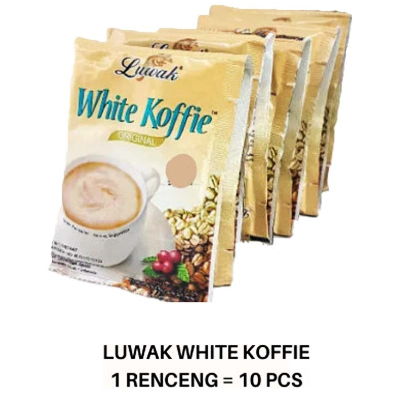 

Kopi Luwak White Koffie 10x20gr