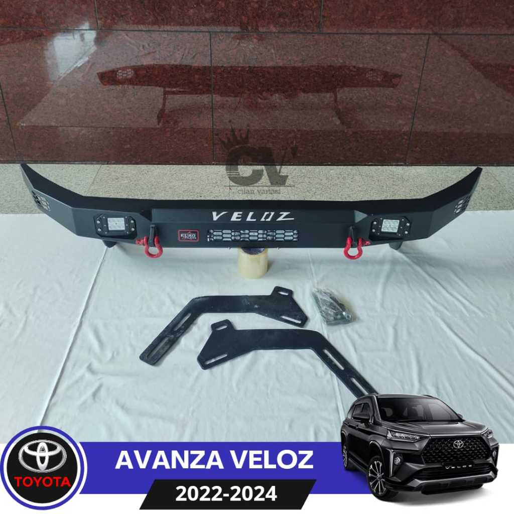 Towing Castem Tanduk Depan Custom Pengaman Bumper Avanza Veloz 2022-2023