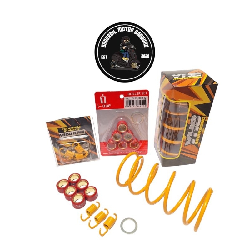 PAKETAN KIRIAN MIO M3 NMAX OLD NMAX NEW AEROX PER SENTRI 1500 RPM ROLLER 9 GRAM