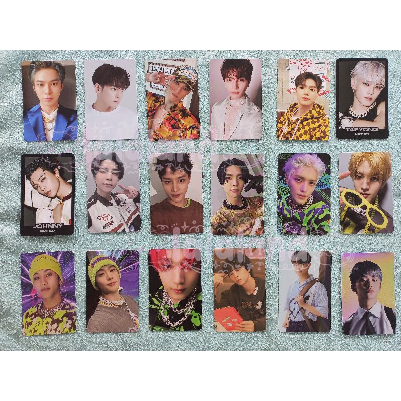 PC PHOTOCARD NCT DOYOUNG TAEYONG JOHNNY JAEHYUN MARK YUTA TAEIL HAECHAN READY INA