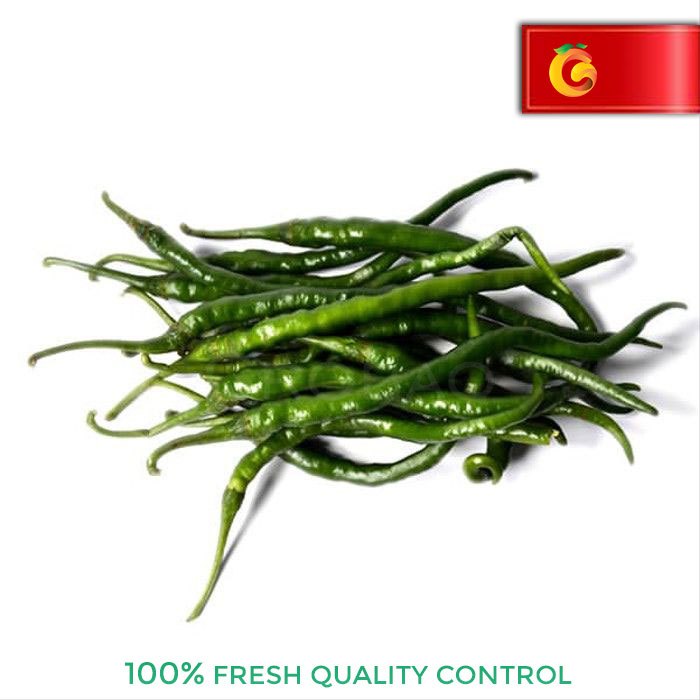 

CABE HIJAU KERITING 250 GRAM