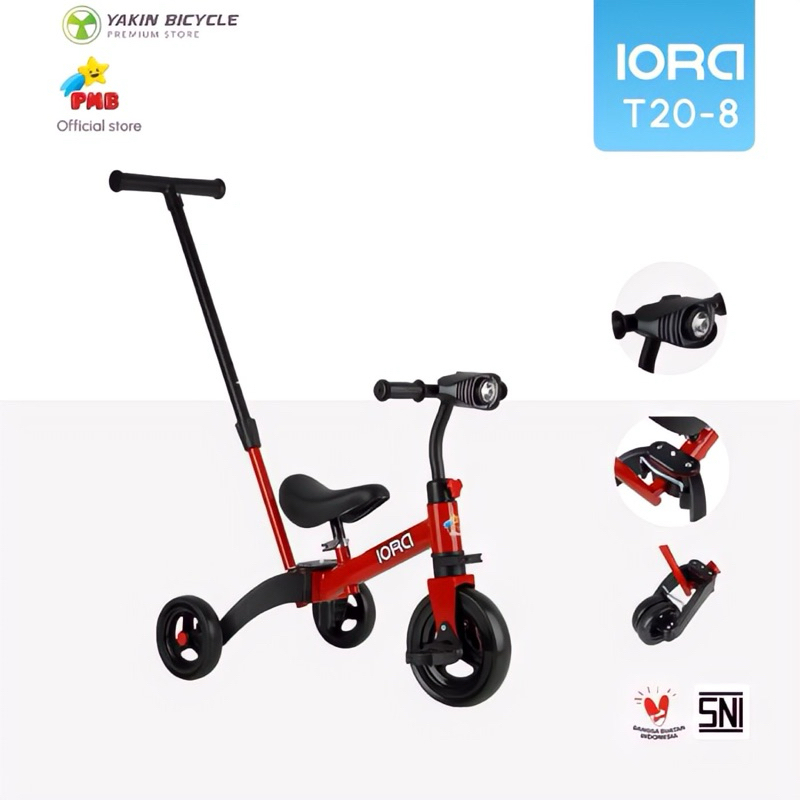SEPEDA RODA TIGA TRICYCLE PMB T20-8 IORA
