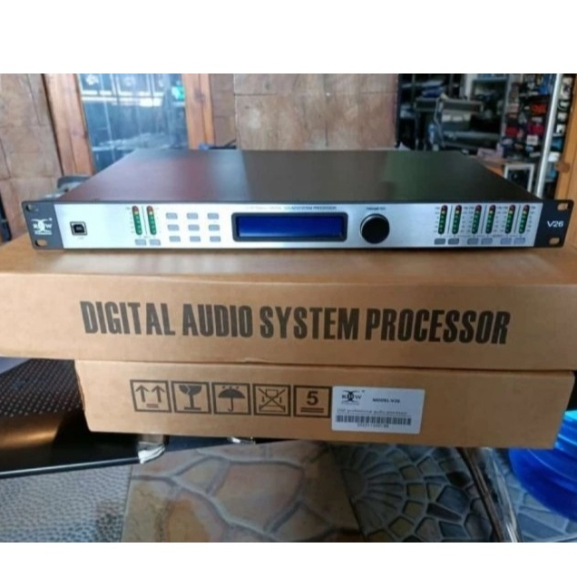 RDW V26 DIGITAL AUDIO DLMS MANAGEMENT V 26 BY RDW 2in 6out 2 in 6 out