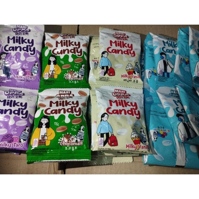 

MILKY CANDY PERMEN SUSU 1RC @10PCS