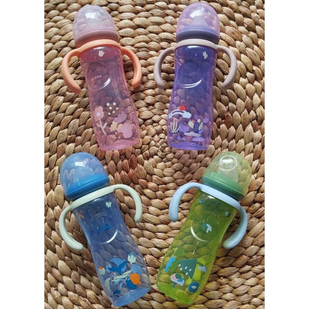 botol susu minitree/botol susu 260ml/botol motif