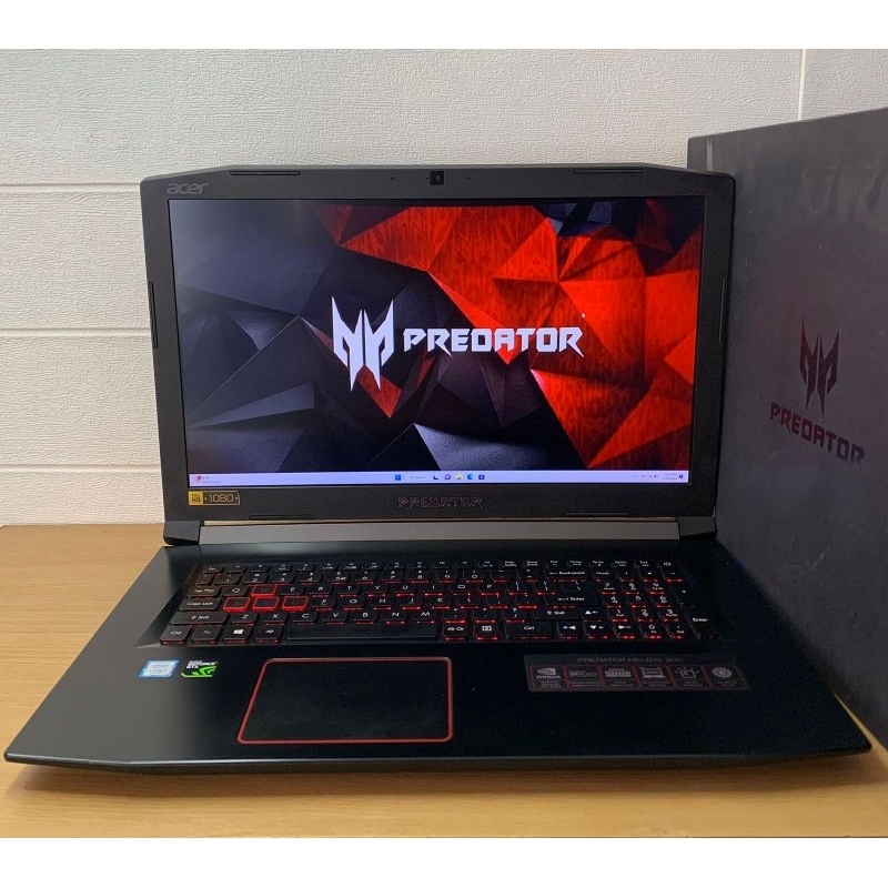 Laptop Gaming Acer Predator Helios N17C3 | Core i7 | GTX 1060 | Ram 16GB | SSD 512GB